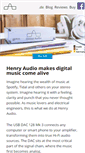 Mobile Screenshot of henryaudio.com